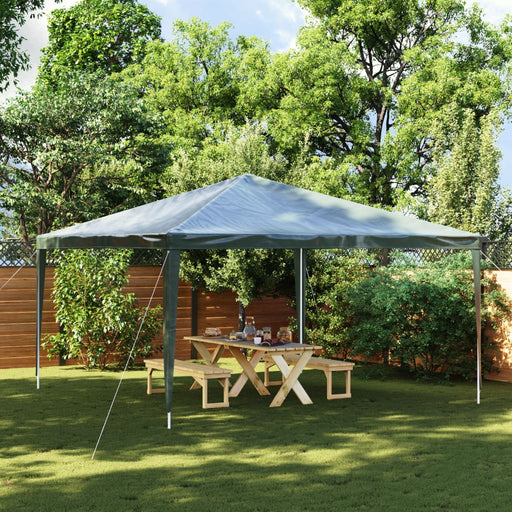 Cort de petrecere profesional, verde, 4 x 4 m, 90 g/m² - WALTI WALTI