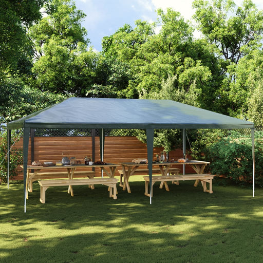 Cort de petrecere profesional, verde, 4 x 6 m, 90 g/m² - WALTI WALTI