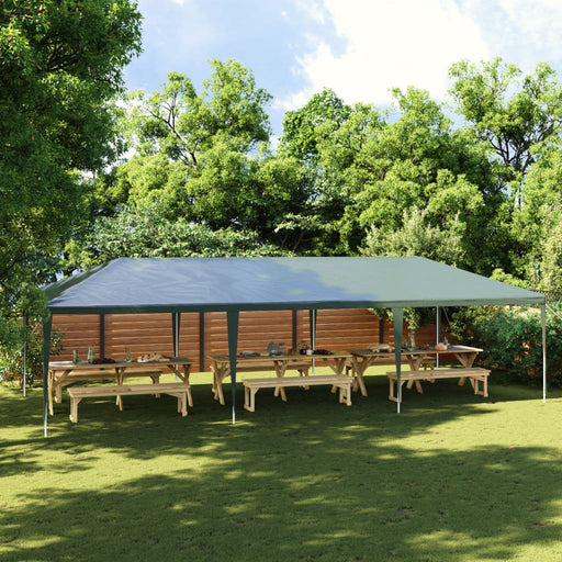 Cort de petrecere profesional, verde, 4 x 9 m, 90 g/m² - WALTI WALTI