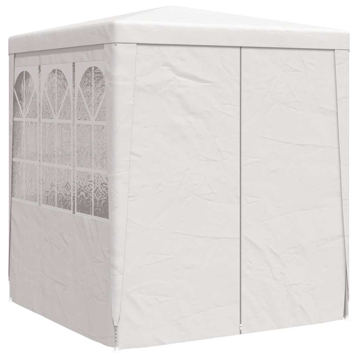 Cort de petrecere profesional cu pereți, alb, 2 x 2 m, 90 g/m² - WALTI WALTI