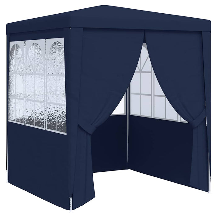 Cort petrecere profesional cu pereți, albastru, 2x2 m, 90 g/m² - WALTI WALTI