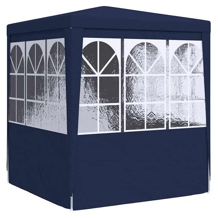 Cort petrecere profesional cu pereți, albastru, 2x2 m, 90 g/m² - WALTI WALTI