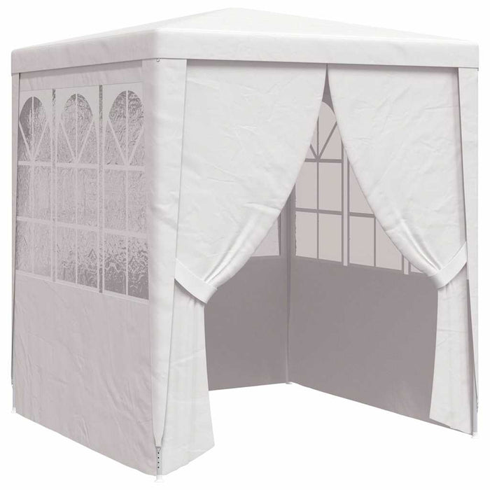 Cort petrecere profesional cu pereți, alb, 2,5 x 2,5 m 90 g/m² - WALTI WALTI