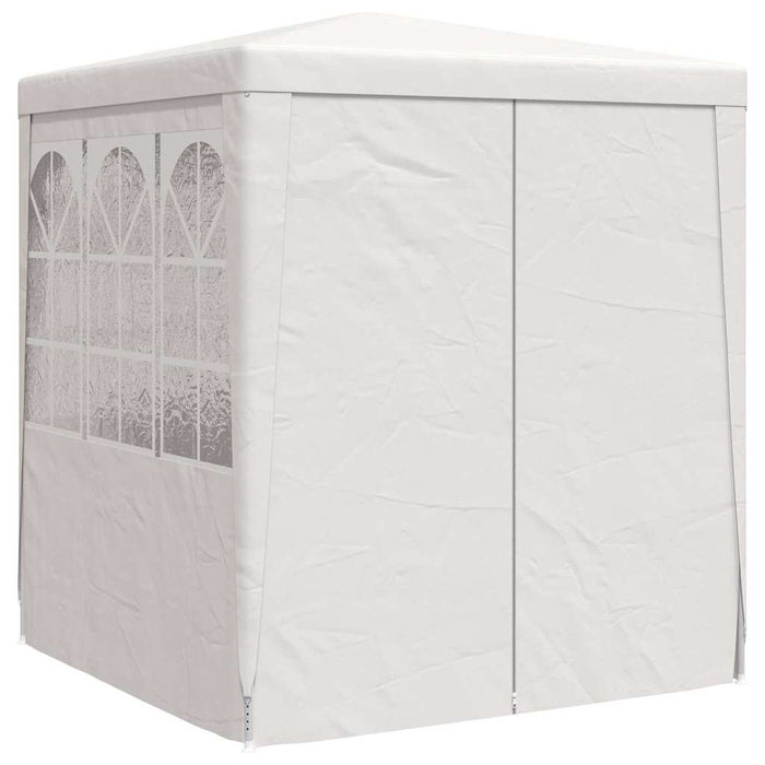 Cort petrecere profesional cu pereți, alb, 2,5 x 2,5 m 90 g/m² - WALTI WALTI