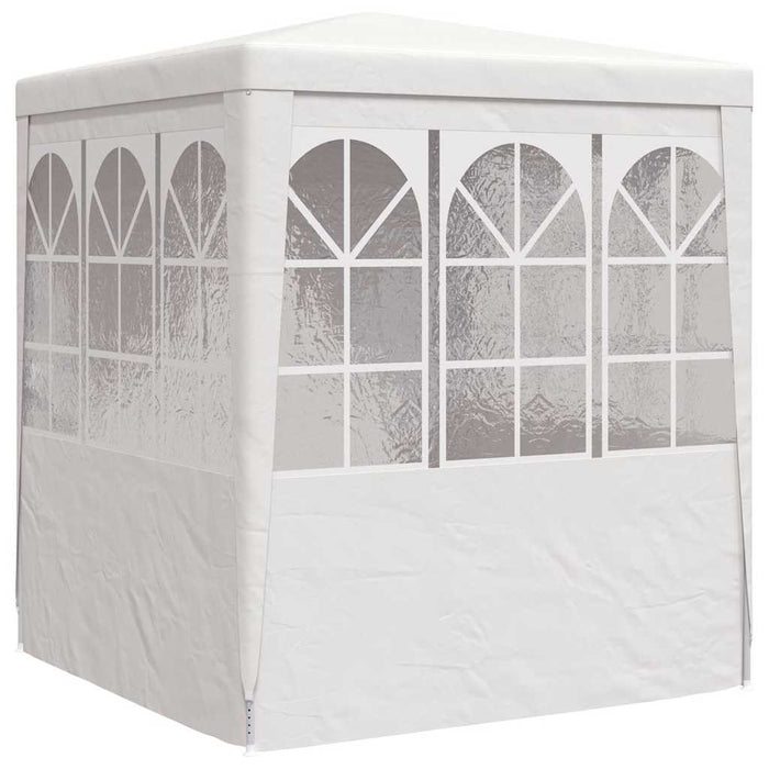 Cort petrecere profesional cu pereți, alb, 2,5 x 2,5 m 90 g/m² - WALTI WALTI