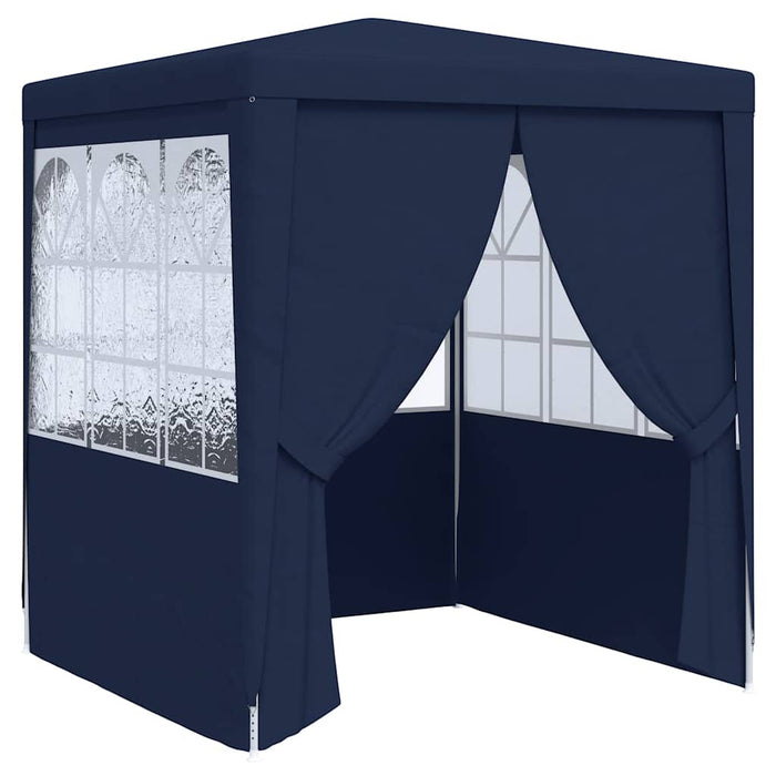 Cort petrecere cu pereți, albastru, 2,5 x 2,5 m, 90 g/m² - WALTI WALTI