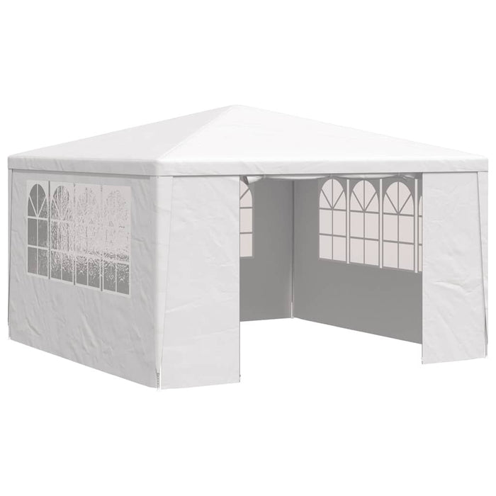 Cort de petrecere profesional cu pereți alb 4 x 4 m 90 g/m² - WALTI WALTI