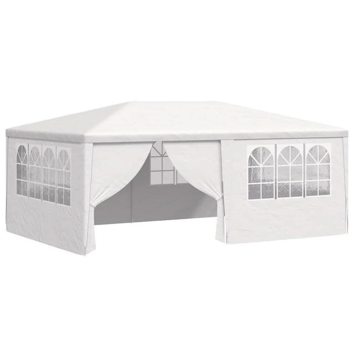 Cort de petrecere profesional cu pereți alb 4 x 6 m 90 g/m² - WALTI WALTI