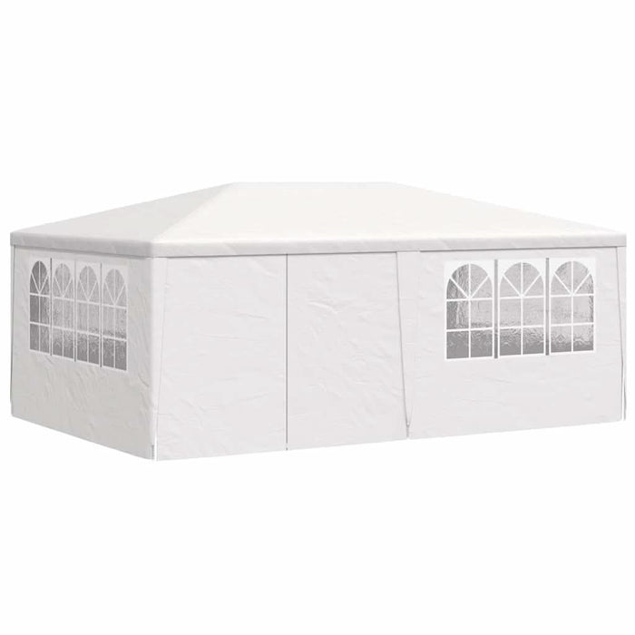 Cort de petrecere profesional cu pereți alb 4 x 6 m 90 g/m² - WALTI WALTI