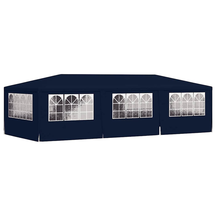 Cort de petrecere profesional cu pereți albastru 4x9 m 90 g/m² - WALTI WALTI