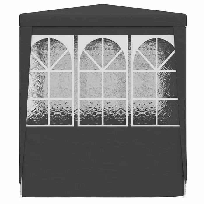 Cort de petrecere profesional cu pereți antracit 2x2 m 90 g/m² - WALTI WALTI