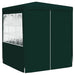 Cort de petrecere profesional cu pereți verde 2 x 2 m, 90 g/m² - WALTI WALTI
