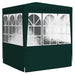 Cort de petrecere profesional cu pereți verde 2,5x 2,5m 90 g/m² - WALTI WALTI