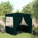 Cort de petrecere profesional cu pereți verde 2,5x 2,5m 90 g/m² - WALTI WALTI