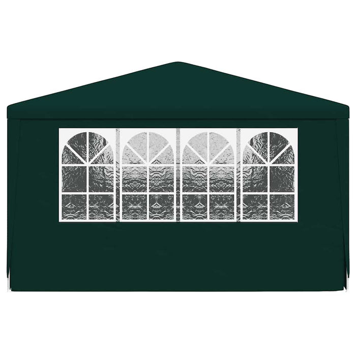Cort de petrecere profesional cu pereți verde 4 x 6 m 90 g/m² - WALTI WALTI