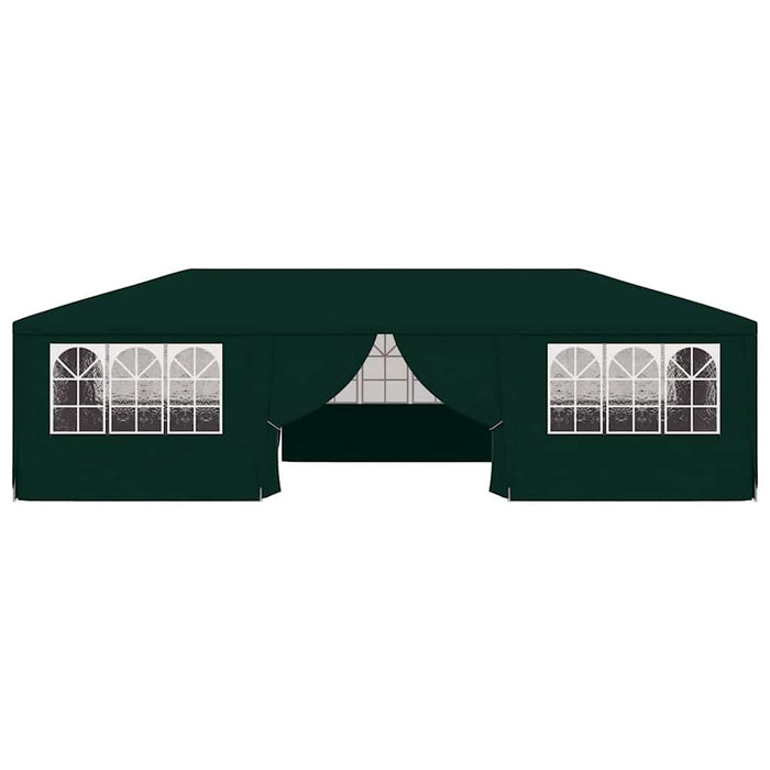 Cort de petrecere profesional pereți laterali verde 4x9m 90g/m² - WALTI WALTI