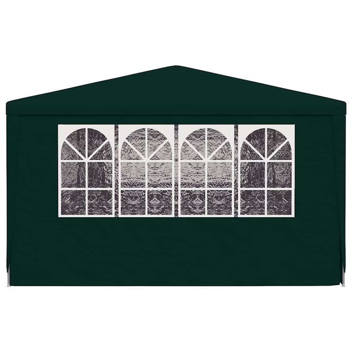 Cort de petrecere profesional pereți laterali verde 4x9m 90g/m² - WALTI WALTI