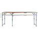 Masă de camping pliabilă, 180 x 60 cm, aluminiu - WALTI WALTI