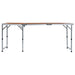 Masă de camping pliabilă, 180 x 60 cm, aluminiu - WALTI WALTI