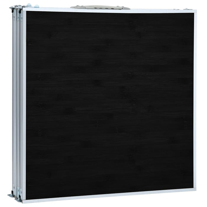 Masă de camping pliabilă, gri, 180 x 60 cm, aluminiu - WALTI WALTI