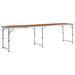 Masă de camping pliabilă, 240 x 60 cm, aluminiu - WALTI WALTI