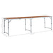 Masă de camping pliabilă, 240 x 60 cm, aluminiu - WALTI WALTI