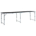 Masă de camping pliabilă, gri, 240 x 60 cm, aluminiu - WALTI WALTI