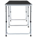 Masă de camping pliabilă, gri, 240 x 60 cm, aluminiu - WALTI WALTI