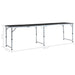 Masă de camping pliabilă, gri, 240 x 60 cm, aluminiu - WALTI WALTI