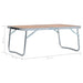 Masă de camping pliabilă, maro, 60 x 40 cm, aluminiu - WALTI WALTI