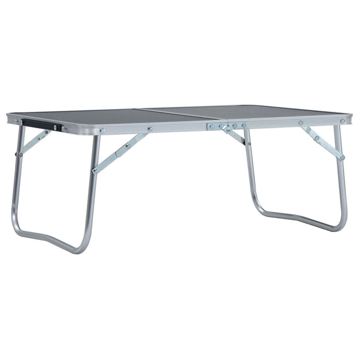 Masă de camping pliabilă, gri, 60 x 40 cm, aluminiu - WALTI WALTI