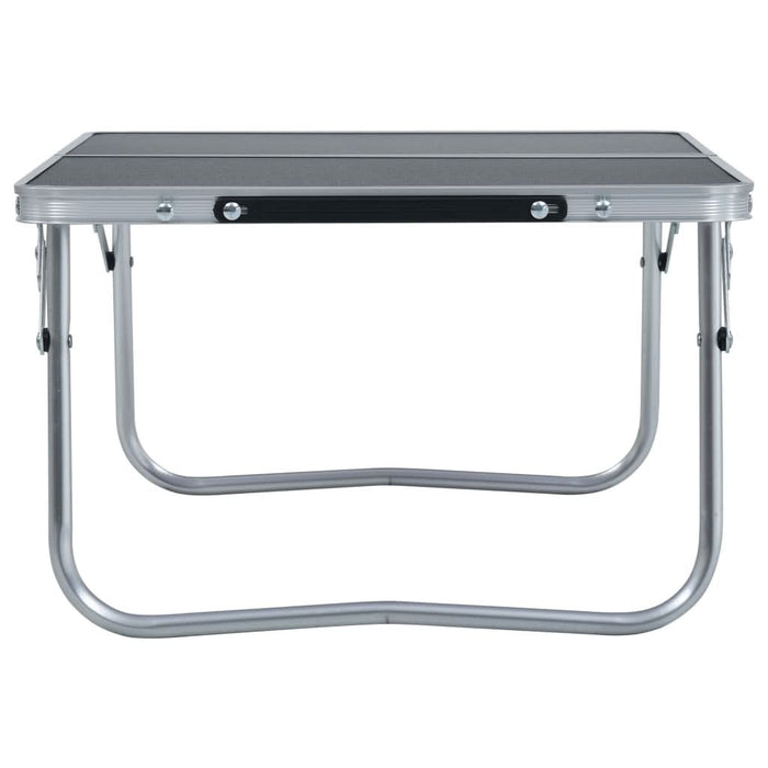 Masă de camping pliabilă, gri, 60 x 40 cm, aluminiu - WALTI WALTI