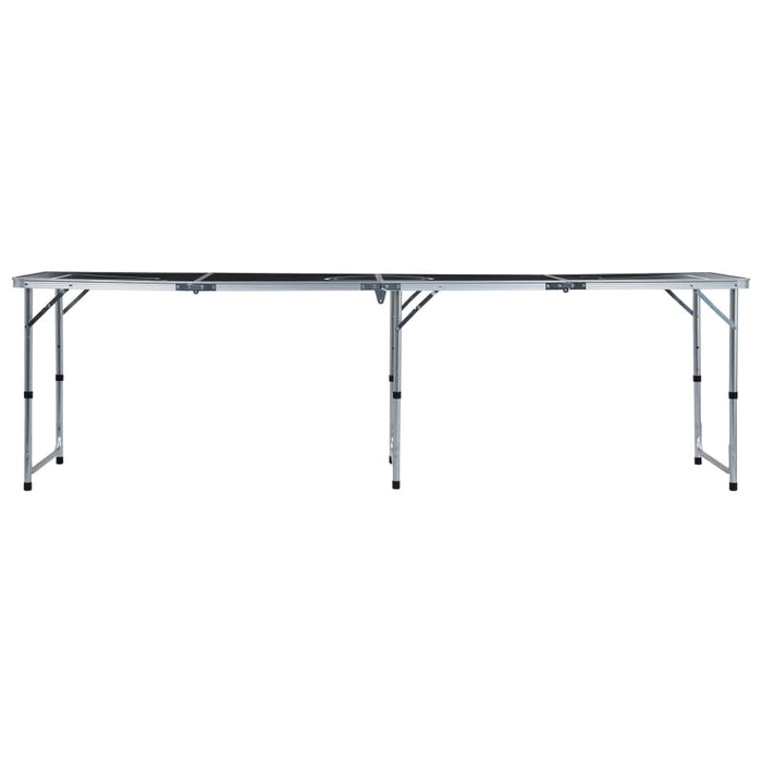 Masă de joc cu bere tip ping pong, pliabilă, negru, 240 cm - WALTI WALTI