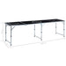Masă de joc cu bere tip ping pong, pliabilă, negru, 240 cm - WALTI WALTI