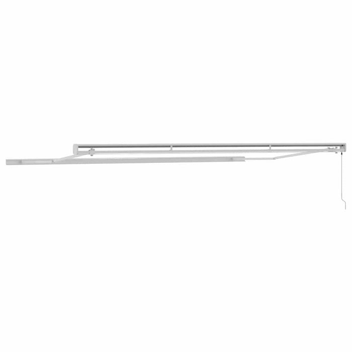 Cadru de copertină Manual Alb 500 × 300 cm Aluminiu WALTI