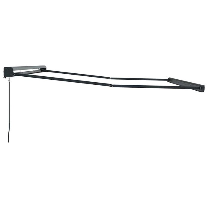 Cadru de copertină Manual Antracit 500 × 300 cm Aluminiu WALTI