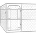Padoc de exterior pentru câini, 6 x 6 x 1 m, oțel galvanizat - WALTI WALTI