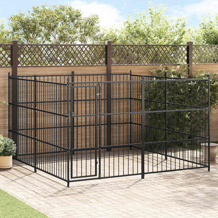 Padoc de exterior pentru câini, 300 x 300 x 185 cm - WALTI WALTI