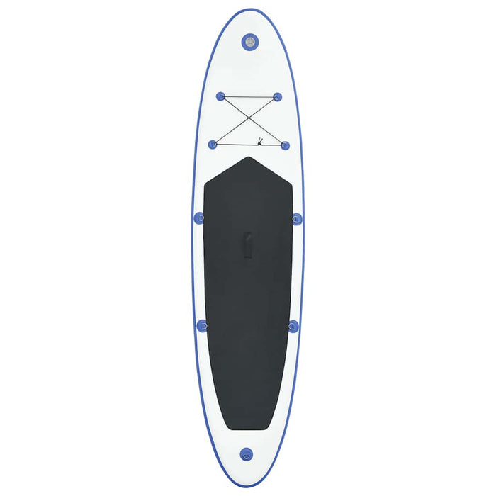 Set placă stand up paddle SUP surf gonflabilă, albastru și alb - WALTI WALTI