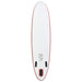 Set placă stand up paddle SUP surf gonflabilă, roșu și alb - WALTI WALTI