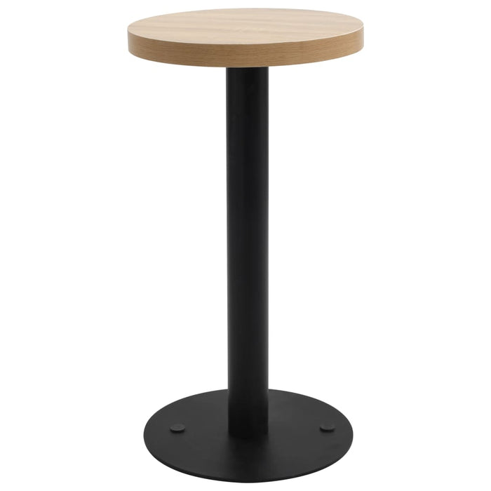 Masă de bistro, maro deschis, 40 cm, MDF - WALTI WALTI