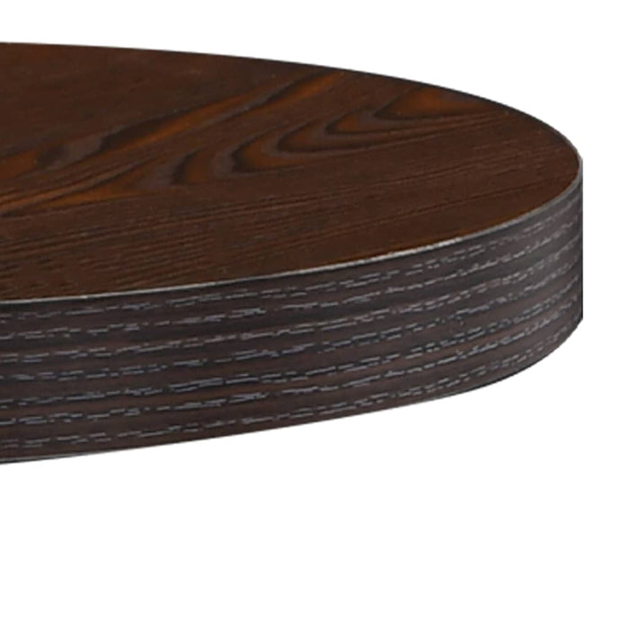 Masă de bistro, maro închis, 40 cm, MDF - WALTI WALTI