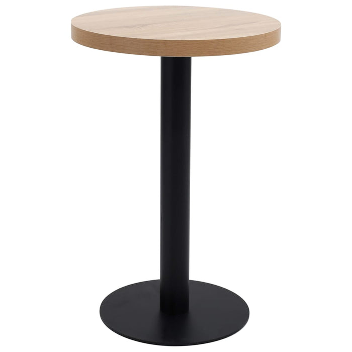 Masă de bistro, maro deschis, 50 cm, MDF - WALTI WALTI