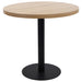 Masă de bistro, maro deschis, 80 cm, MDF - WALTI WALTI