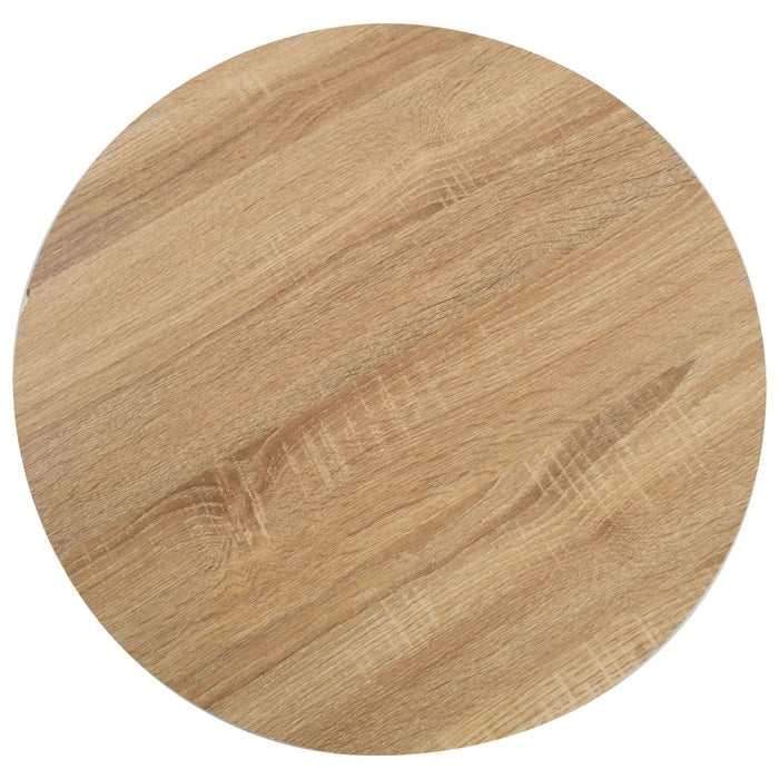 Masă de bistro, maro deschis, 80 cm, MDF - WALTI WALTI