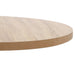Masă de bistro, maro deschis, 80 cm, MDF - WALTI WALTI