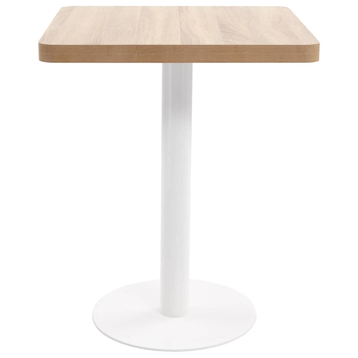 Masă de bistro, maro deschis, 60 x 60 cm, MDF WALTI