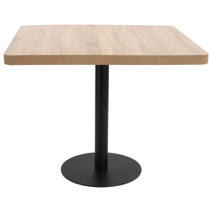 Masă de bistro, maro deschis, 80 x 80 cm, MDF - WALTI WALTI