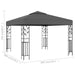Pavilion, antracit, 3 x 3 m - WALTI WALTI