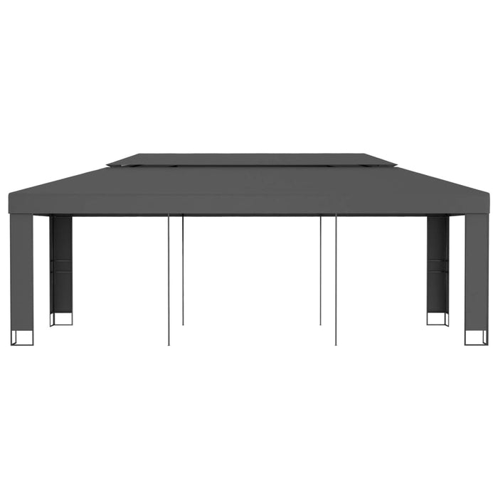 Pavilion cu acoperiș dublu, antracit, 3 x 6 m - WALTI WALTI